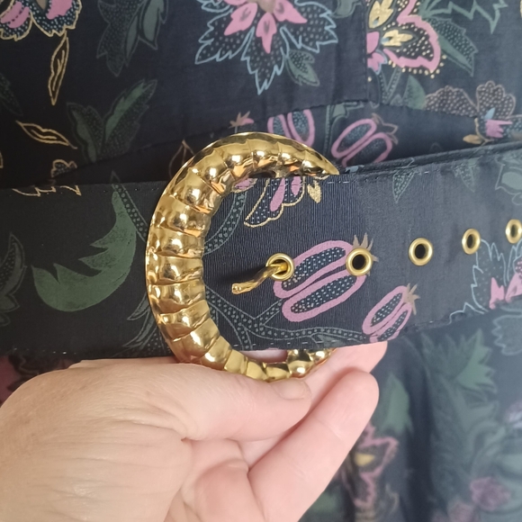 Vintage Willy's Influence Floral Dress With Matching Belt - Picture 10 of 11